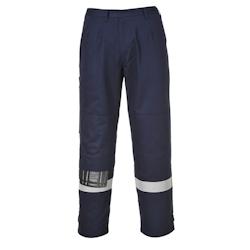 Portwest - Pantalon de travail anti-feu BIZFLAME PLUS Bleu Marine Taille 3XL - XXXL bleu FR26NARXXXL_0