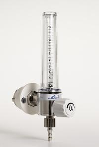 Rotamètre à bille R513201 - Débitmètre à flotteur robuste pour oxygène médical avec échelle précise_0