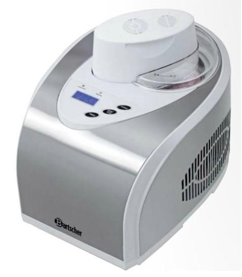 Sorbetière professionnelle - acier inoxydable - 1,4 L - refroidissement par compresseur - jusqu'à -35°C_0
