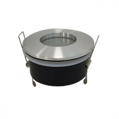 Support de spot BBC Vision-EL - rond aluminium étanche IP65 - 82mm_0