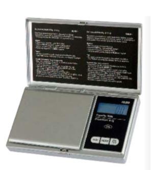 Balance de poche numérique - design maniable et plat - 4 unités de mesure sélectionnables_0