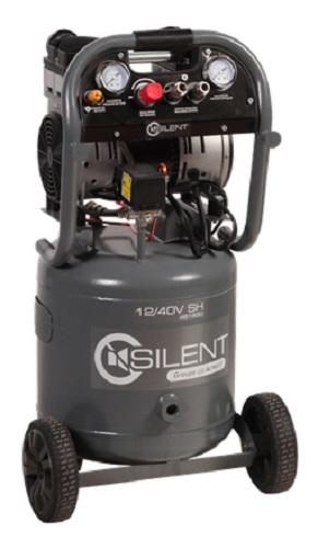 Compresseur 1100w silent 12/40 v sh 12m3/h 40l - LACME - 461930 - 773797_0