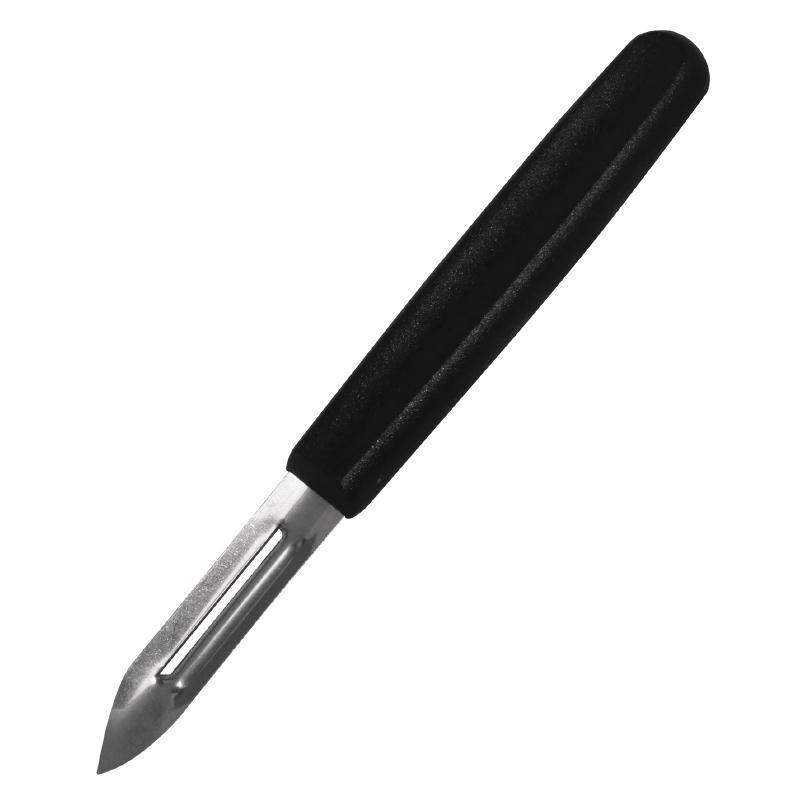 Éplucheur simple - Vogue - lame fixe double tranchant - manche en nylon_0