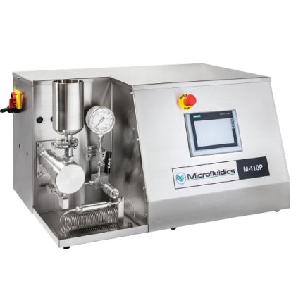 Homogénéiseur de laboratoire électrique M-110P - Microfluidics Corporation - Pression jusqu'à 2068 bars - Débit 120 ml/min_0
