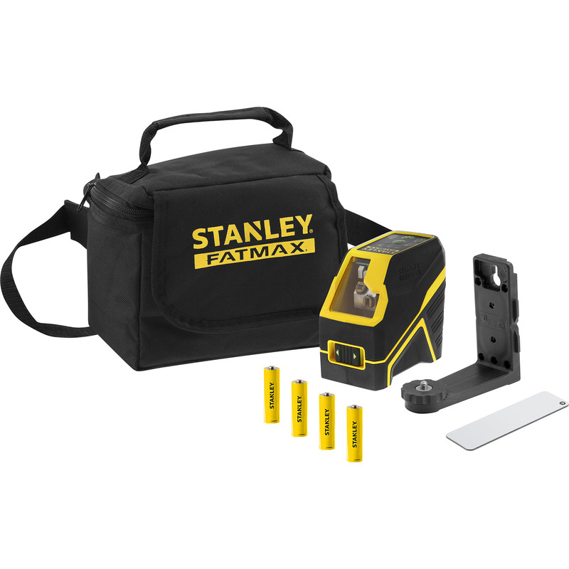 NIVEAU LASER EN CROIX STANLEY FATMAX VERT