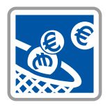 Panneau de signalisation indication: Paiement automatique par pièces de monnaie - C64c1_0