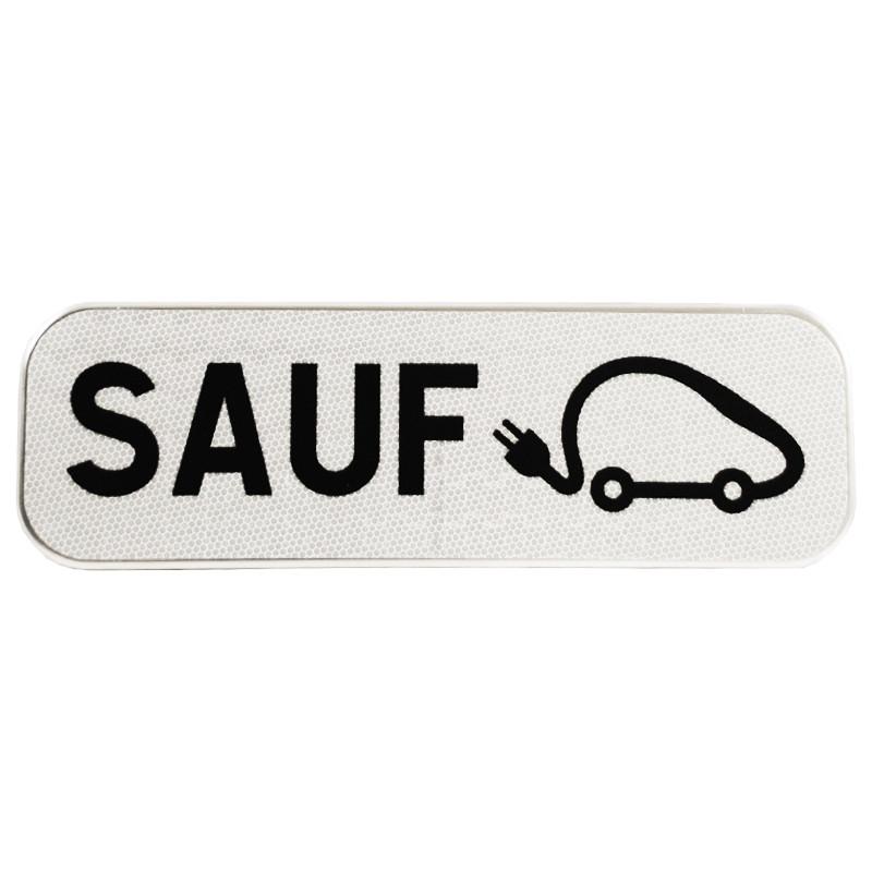 Panonceau de stationnement M6i - Sauf véhicules électriques - Haute durabilité - Made in France_0