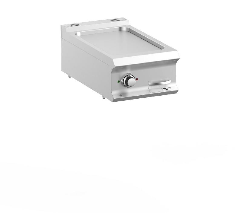 Plaque à snack professionnel électrique - Plaque lisse 33x54 cm à poser - Domina Pro 700 - FTBE74TL_0