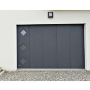 Porte de garage latérale - tecni logis - aucun débordement extérieur_0