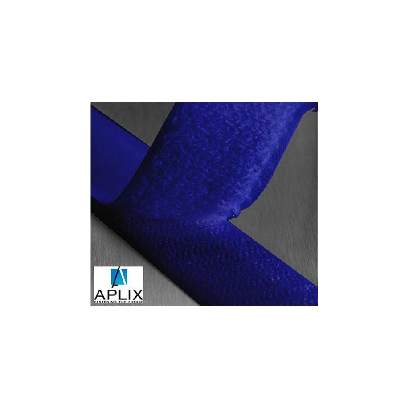 Rouleau de 200 ml de ruban scratch auto-agrippant ignifugé Aplix 800 - largeur 50 mm - coloris marine - réf. 800/500MARINEI_0
