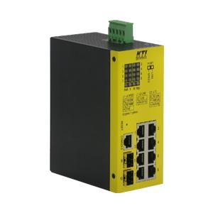 Switch Ethernet managé - 8 ports RJ45 10/100/1000Mbps - 2 emplacements SFP dual speed - PoE 802.3at_0
