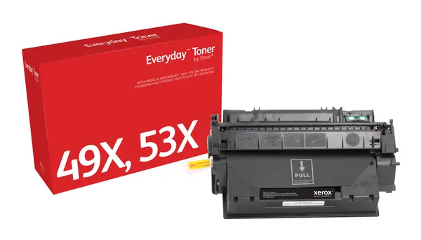 Toner Everyday¢ _OEM_NAME_ Noir de Xerox compatible avec HP 49X 53X (Q5949X/ Q7553X), Grande capacit_0