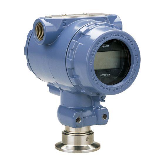 Transmetteur de pression hygiénique Rosemount 2090F - Emerson - Pour industries pharmaceutique et alimentaire_0