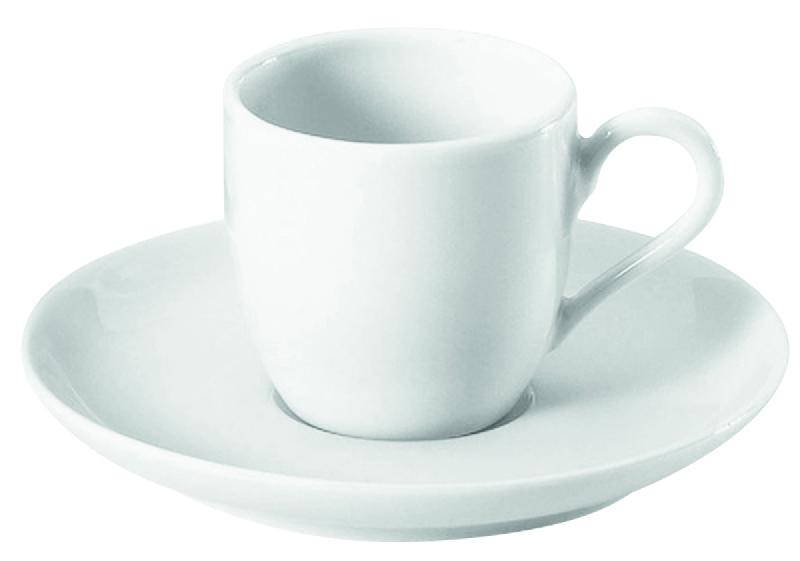 SOUS TASSE À EXPRESSO ROND BLANC PORCELAINE Ø 12,7 CM CECIL PILLIVUYT