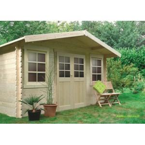 Abri de jardin en bois 28mm dole - s8384-sans plancher_0