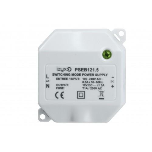 ALIMENTATION POUR VENTOUSE OU GÂCHE ÉLECTRIQUE - PSEB121.5 IZYX
