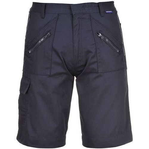 BERMUDA DE TRAVAIL ACTION S889 BLEU FONCÉ XL - PORTWEST