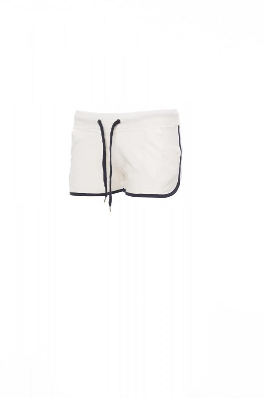 Bermuda femme en sweat - Élastique et cordon coulissé à la taille - COMBAT LADY - 000160-0015 - Payper_0