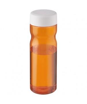 BOUTEILLE H2O ACTIVE ECO BASE 650ML AVEC COUVERCLE VISSÉ BLANC - BOUTEILLES ET GOURDES PUBLICITAIRES