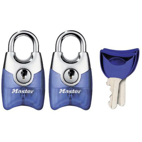 CADENAS À CLÉ FUSION 4630EUR - BLEU- MASTER LOCK - MASTER LOCK