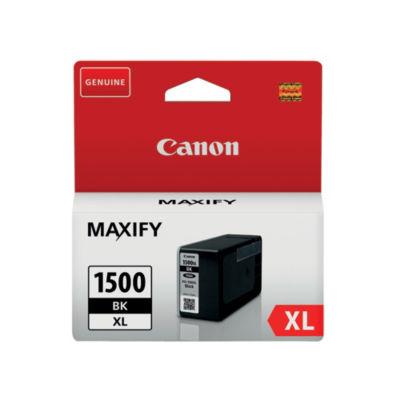 Cartouche d'encre Canon PGI-1500XL BK Maxify noire pour imprimantes jet d'encre_0