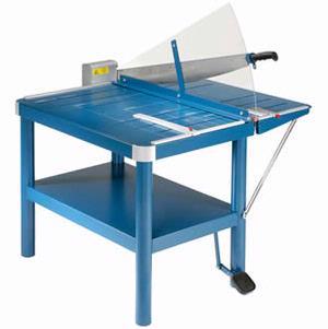 Cisaille d'atelier DAHLE 580 - Grand format avec pression au pied et table métallique_0