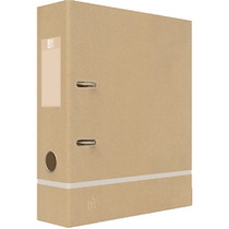 CLASSEUR À LEVIER TOUAREG - DOS 80 MM BEIGE - LOT DE 3