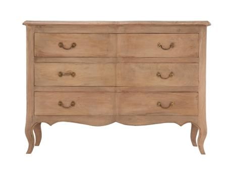 COMMODE EN BOIS NATUREL