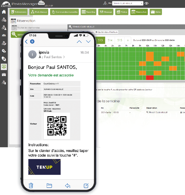 Contrôle d'accès et réservation pour clubs de tennis_0