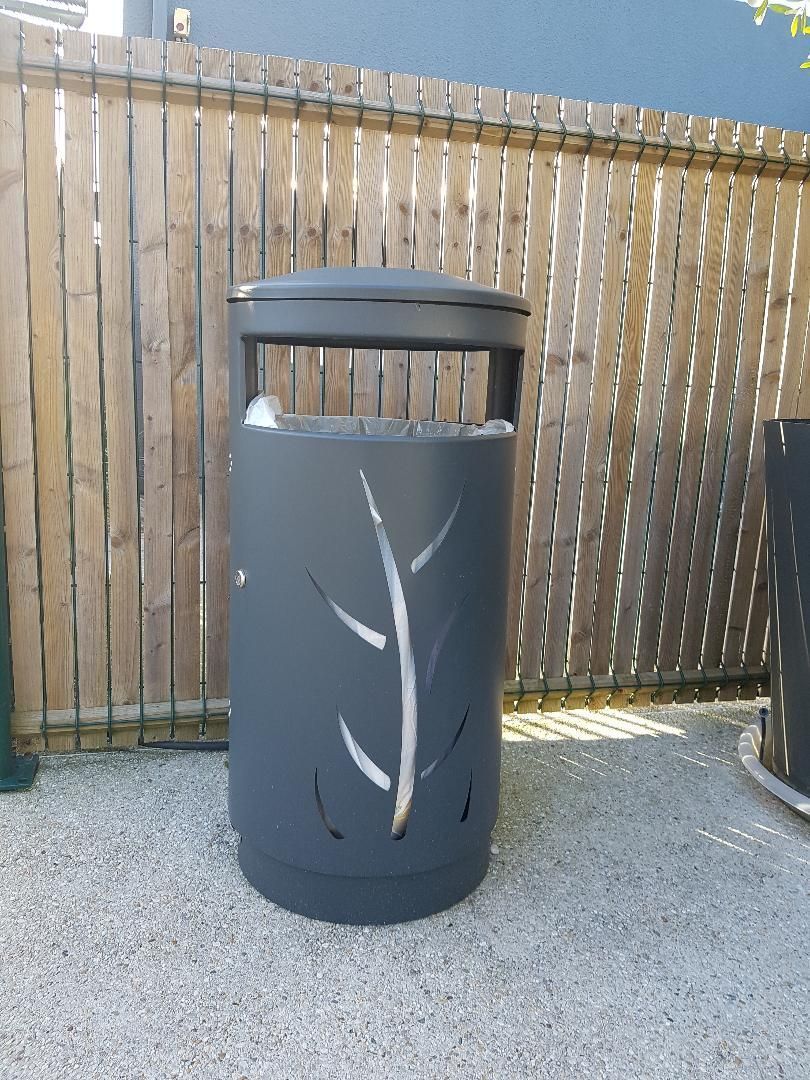 Corbeille extérieur acier galvanisé_1