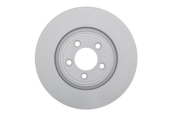 Disque de frein ventilé Bosch 0986479698 - Avant - 5 trous - Épaisseur 28mm_0