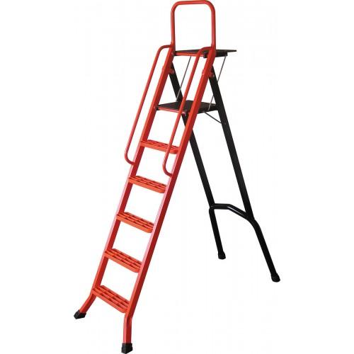 ESCABEAU PROFESSIONNEL - ALUMINIUM - 6 MARCHES MONDELIN