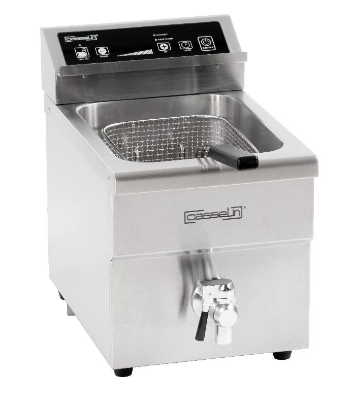Friteuse à induction 8 litres - CFIV8 CASSELIN - inox, thermostat réglable et sécurité_0