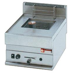 Friteuse gaz 1 cuve 8 litres - modèle top - G65/F8-4T - acier inox AISI 304 - Alpha 650_0