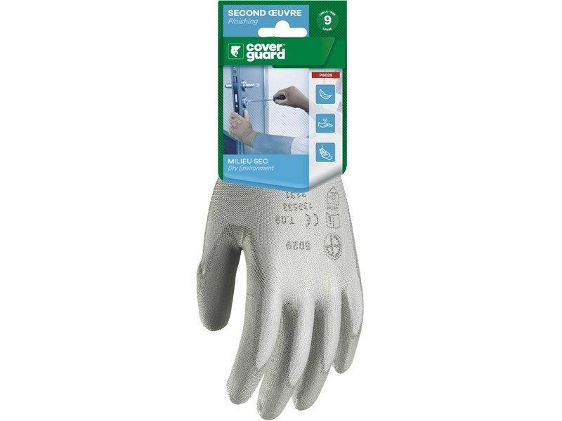 Gants multi-usage COVER GUARD - Polyester - Résistance à l'abrasion 4 - Fabrication France_0