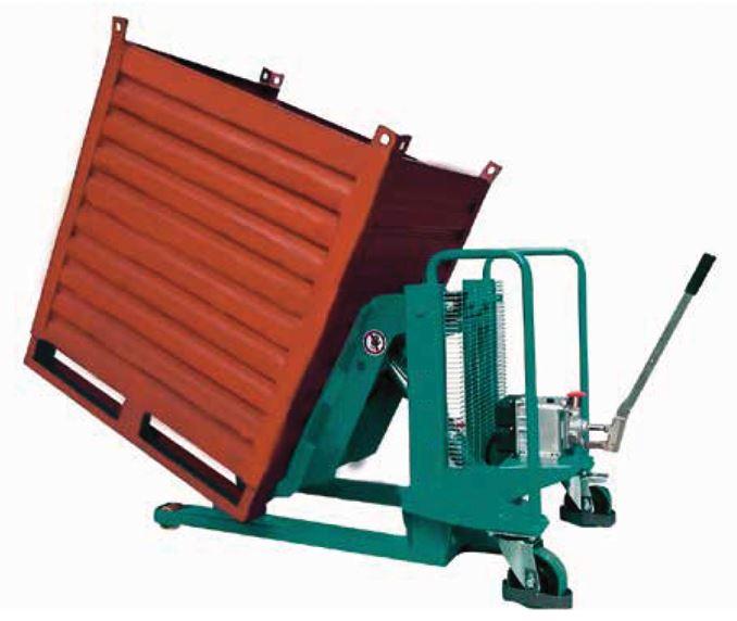 Gerbeur manuel - XRL evo - basculement latéral pour caisses/containers - capacité 300 kg - levée 800 à 1600 mm_0