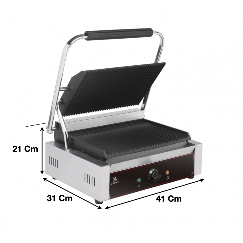 Grill panini en inox - PGMA_0