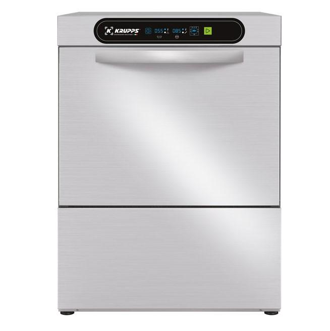 Lave-vaisselle digital casier 500 x 500 - Avec pompe de vidange - Cube Advance 400V | Krupps - C537TADP45_0