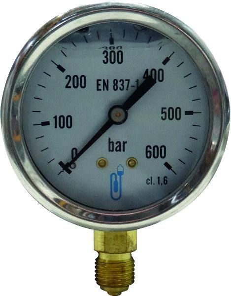 MANOMETRE DIAMETRE 63 CL 1,6 GLY 0/600B POUR PB12