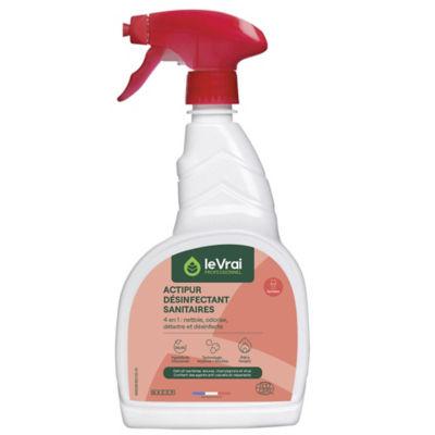 Nettoyant désinfectant sanitaires PAE Enzypin Actipur 750 ml_0