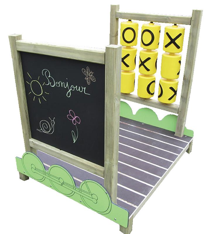 PANNEAU/ARDOISE WAGON - FIXATION PLATINES - MANUTAN COLLECTIVITÉS