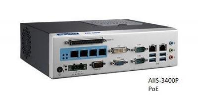 PC industriel pour application de vision - H110, DDR4, 4+4 USB3.0, 2 LAN, 2 COM, 8 bits DIO - Référence AIIS-3400U-00A1E - Marque Advantech_0