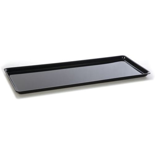 PLAT EN PLEXIGLAS B39 - 670X270X17 MM - NOIR