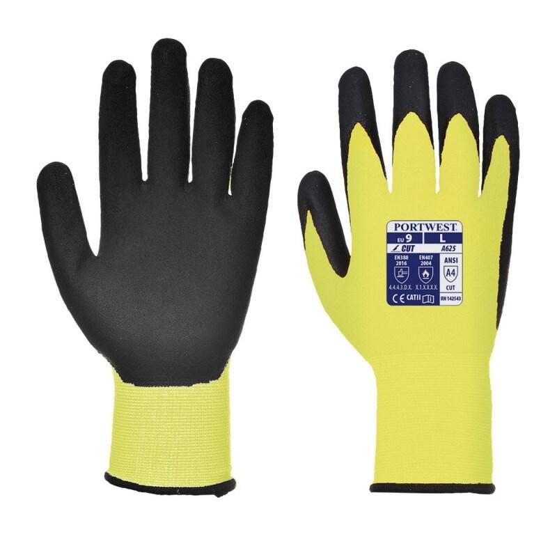 Portwest - Gants anti-coupures de niveau D en PU haute visibilité http://carbonn.Fr/img/co/297.Jpg Taille 9 - 5036108217144_0