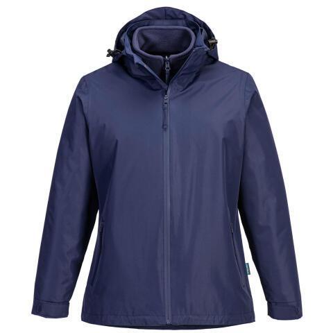 PORTWEST S574 VESTE 3 EN 1 POUR FEMMES MARINE - TAILLE XS