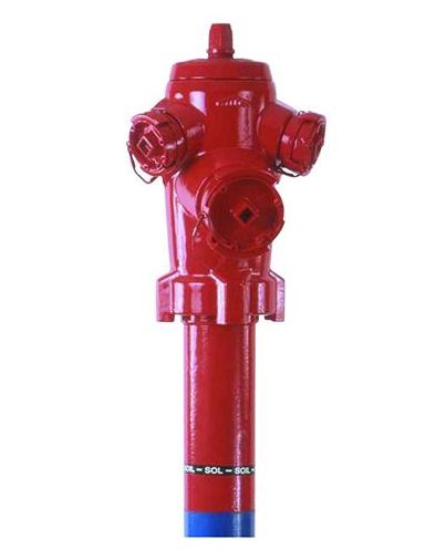 Poteau d'incendie C9+ non renversable DN80-100 - Raccords symétriques - Protection incendie_0