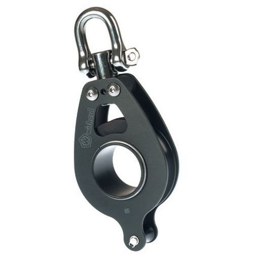 POULIE D30MM AVEC ÉMERILLON ET RINGOT POUR CORDAGE D6 À 10MM - GODET