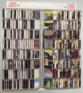 PRÉSENTOIR MURAL CD-RACK 288 CD