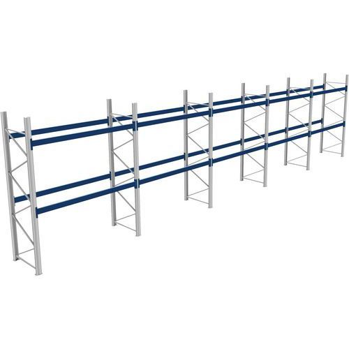 RACK 1 DÉPART + 4 SUIVANTS LXLXH 2700X14300X3500 800KG 2 NIV - BITO