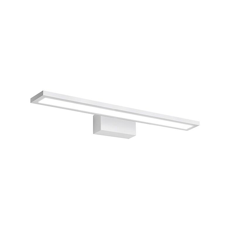 Read Applique Salle De Bain Led 10W 900Lm 3000K Ip20 Blanc - Rossini Illuminazione - Applique Fine Pour Miroirs Et Tableaux Métalliques - blanc 80154_0